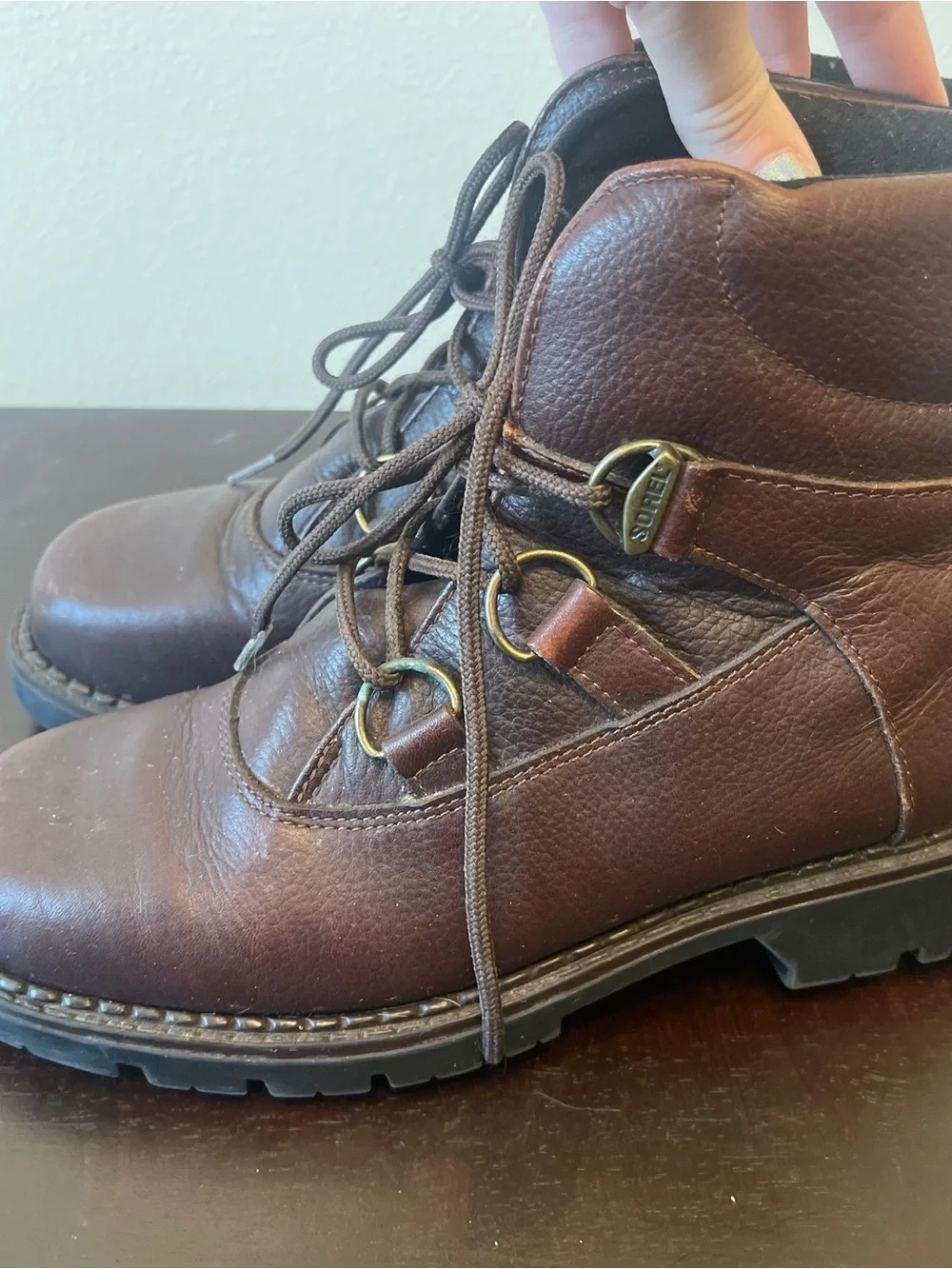 Sorel Sedona Leather Boot Brown 7.5